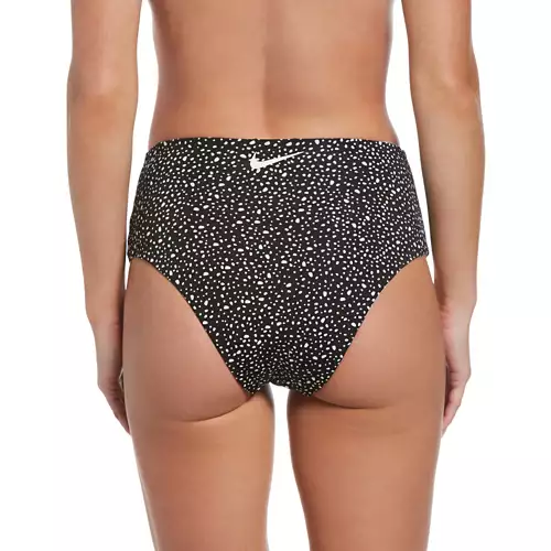 Women's Nike Adventure Reversible High Waist Cheeky Bikini Bottom Swimsuit 4 Women's Nike Adventure Reversible High Waist Cheeky Bikini Bottom Swimsuit - Image 2