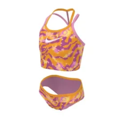 Girls' Nike Watercolor T-Back Midkini Set Tankini Set Swimsuit -Famous Clothing Store 09990913765 2