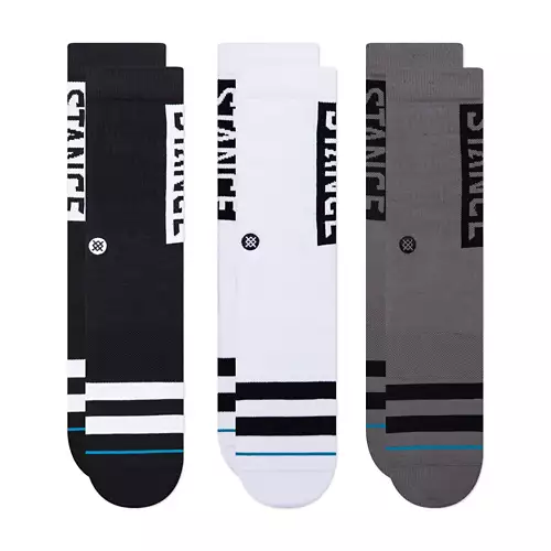 Adult Stance OG 3 Pack Crew Socks 3 Adult Stance OG 3 Pack Crew Socks