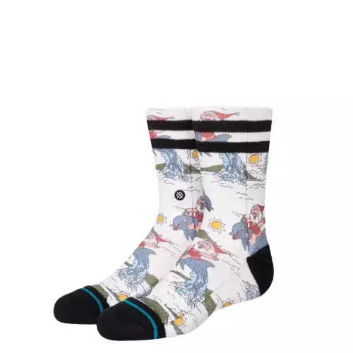 Kids' Stance Kid's Santa Wild Ride Crew Socks 3 Kids' Stance Kid's Santa Wild Ride Crew Socks