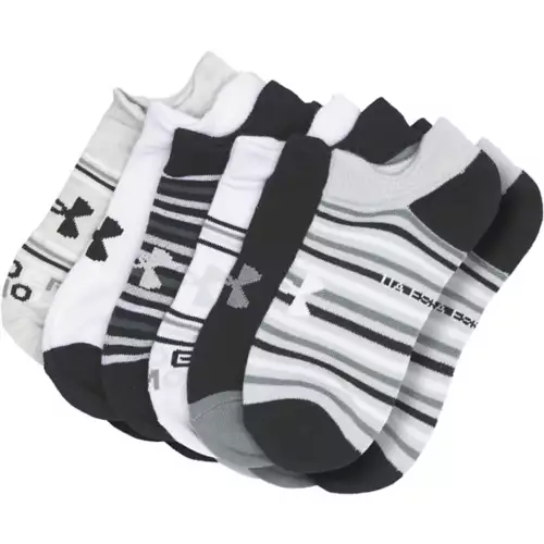 Under Armour Essential 2.0 6 Pack No Show Socks 3 Under Armour Essential 2.0 6 Pack No Show Socks