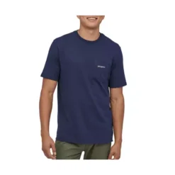 Men's Patagonia Line Logo Ridge Pocket Responsibili-Tee -Famous Clothing Store 19296421540