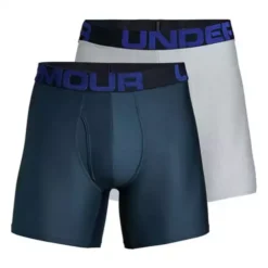 Men's Under Armour Tech Mesh 6in 2 Pack Boxer Briefs -Famous Clothing Store 19451321087