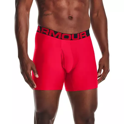 Men's Under Armour Tech 6" 2 Pack Boxer Briefs 5 Men's Under Armour Tech 6" 2 Pack Boxer Briefs - Image 3