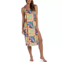 Women's La Blanca Soliel Midi Dress Swim Cover Up