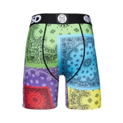 Men's PSD Patchwork Boxer Briefs -Famous Clothing Store 19479509886 2