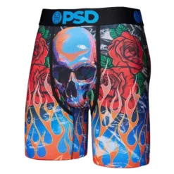 Men's PSD Rose N Bones Boxer Briefs