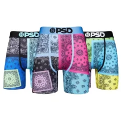 Men's PSD Signature 3 Pack Boxer Briefs