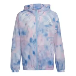 Girls' Adidas All Over Print Wind Jacket