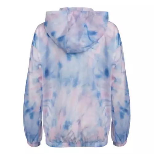 Girls' Adidas All Over Print Wind Jacket 4 Girls' Adidas All Over Print Wind Jacket - Image 2