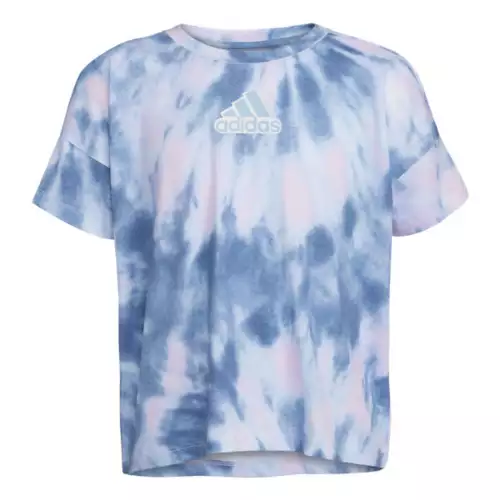 Girls' Adidas All Over Print Oversized T-Shirt 3 Girls' Adidas All Over Print Oversized T-Shirt