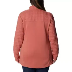 Women's Columbia Plus Sunday Summit II 1/4 Snap Pullover -Famous Clothing Store 19489569850 4