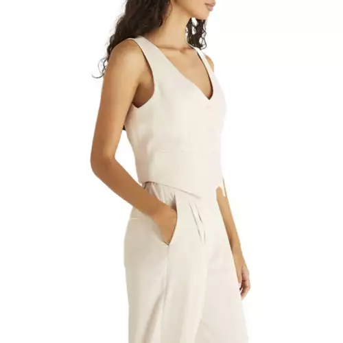 Women's Z Supply Eleanor Twill Vest 4 Women's Z Supply Eleanor Twill Vest - Image 2