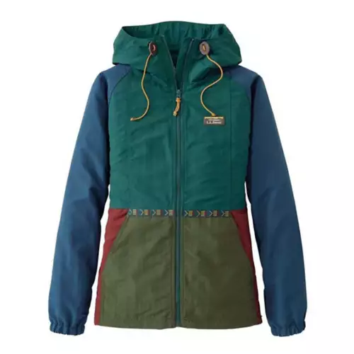 Women's L.L.Bean Multi-Color Mountain Classic Rain Jacket 3 Women's L.L.Bean Multi-Color Mountain Classic Rain Jacket