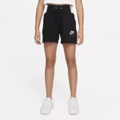Girls' Nike Air French Terry Lounge Shorts