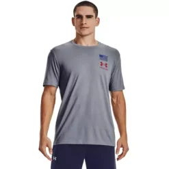 Men's Under Armour Freedom Amp Back Flag T-Shirt -Famous Clothing Store 19525266953 2