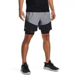 Men's Under Armour Knit Woven Hybrid Shorts 9 Men's Under Armour Knit Woven Hybrid Shorts -Famous Clothing Store 19525308024 2