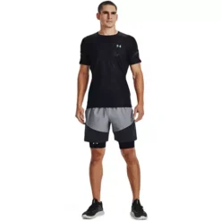 Men's Under Armour Knit Woven Hybrid Shorts 11 Men's Under Armour Knit Woven Hybrid Shorts -Famous Clothing Store 19525308024 4