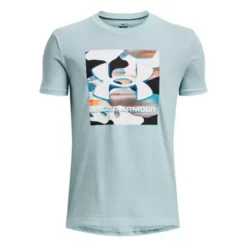 Boys' Under Armour Big Logo Camo Short Sleeve T-Shirt
