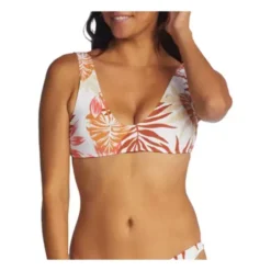 Women's Roxy Printed Beach Classics Bikini Top Swimsuit