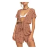 Women's Roxy Cabana Blossom Romper Swim Cover Up -Famous Clothing Store 19571865403