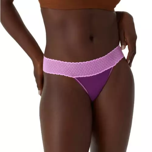 Women's Bombas Cotton Modal Lace Thong 3 Women's Bombas Cotton Modal Lace Thong