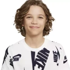 Boys'Nike Sportswear All Over Print Graphic T-Shirt 25 Boys'Nike Sportswear All Over Print Graphic T-Shirt -Famous Clothing Store 19587169335 5