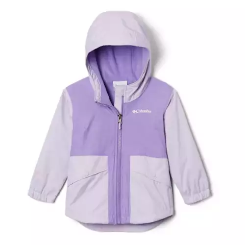 Toddler Girls' Columbia Rainy Trails Fleece Lined Rain Jacket 3 Toddler Girls' Columbia Rainy Trails Fleece Lined Rain Jacket