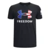 Boys' Under Armour Freedom Logo Short Sleeve T-Shirt -Famous Clothing Store 19604052956