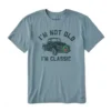 Men's Life Is Good I'm Classic Wreath Truck Crusher T-Shirt -Famous Clothing Store 19629325364