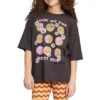 Girls' Billabong Bright Side Graphic Boyfriend T-Shirt