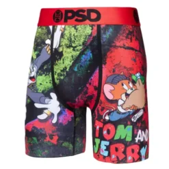 Men's PSD Tom And Jerry Boxer Briefs