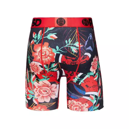Men's PSD Snake Floral Boxer Briefs 4 Men's PSD Snake Floral Boxer Briefs - Image 2