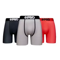 Men's PSD Solids MM 3-Pack Boxer Briefs