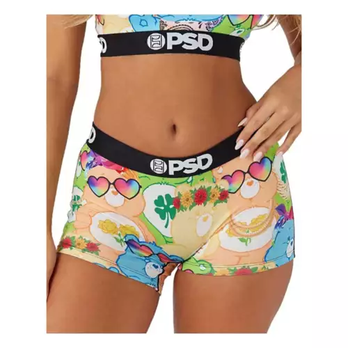 Women's PSD Care Bear Boy Shorts 3 Women's PSD Care Bear Boy Shorts