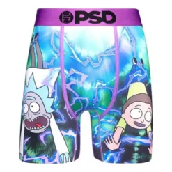 Men's PSD Rick And Morty Boxer Briefs