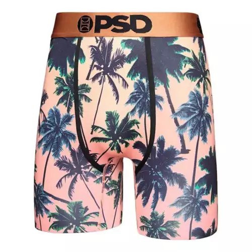 Men's PSD Palm Tree Boxer Briefs 4 Men's PSD Palm Tree Boxer Briefs - Image 2