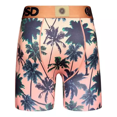 Men's PSD Palm Tree Boxer Briefs 6 Men's PSD Palm Tree Boxer Briefs - Image 4