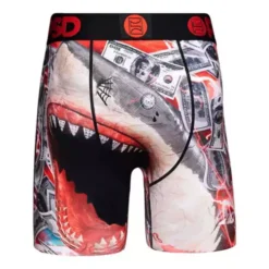 Men's PSD Street Shark Boxer Briefs 9 Men's PSD Street Shark Boxer Briefs -Famous Clothing Store 19654707581 3