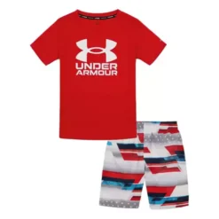 Toddler Boys' Under Armour Stars & Stripes Swim Set Swimsuit