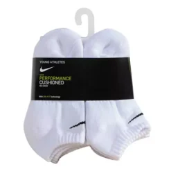 Kids' Nike Dri-FIT Performance Cushioned 6 Pack No Show Socks -Famous Clothing Store 61784519808 1