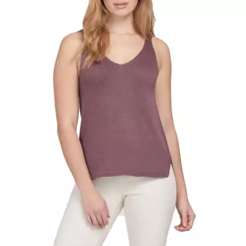 Women's Tribal Sweater Knit Cami Tank Top 3 Women's Tribal Sweater Knit Cami Tank Top