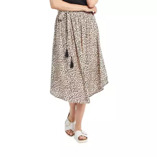 Women's Tribal Pull On Tie Skirt 3 Women's Tribal Pull On Tie Skirt