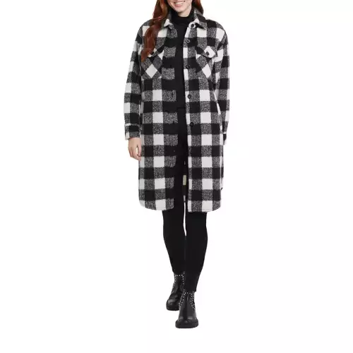 Women's Tribal Drop Shoulder Long Jacket 3 Women's Tribal Drop Shoulder Long Jacket