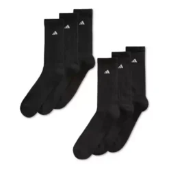 Adult Adidas Cushioned 6 Pack Crew Socks
