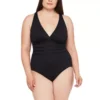 Women's La Blanca Plus Cross-Back One-Piece Swimsuit -Famous Clothing Store 72641909181