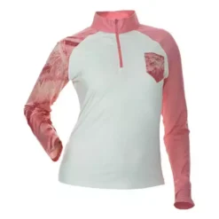 Women's DSG Realtree Fishing Camo 1/4 Zip