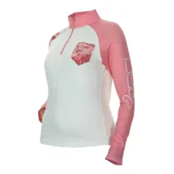 Women's DSG Realtree Fishing Camo 1/4 Zip -Famous Clothing Store 78485199032 3