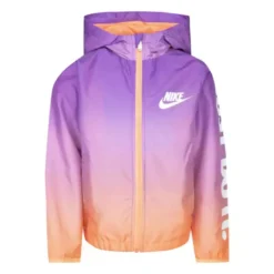 Girls' Nike Printed "Just Do It" Windrunner Jacket -Famous Clothing Store 80742176718
