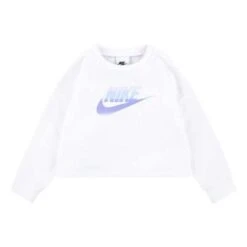 Girls' Nike Printed Club Crewneck Sweatshirt
